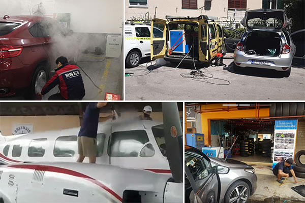 Steam car washing machine application scenarios Steam car washing machine application scenarios